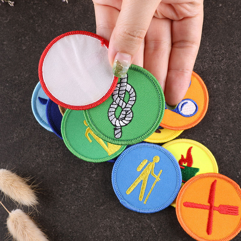 15pcs Lot Outdoor Badges Iron  - Furoshiki Wrap Cloth avaliação e preço