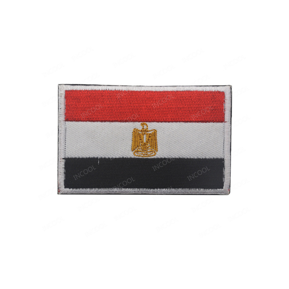 Egypt Flag PVC Rubber Patch Eg - Furoshiki Wrap Cloth avaliação e preço
