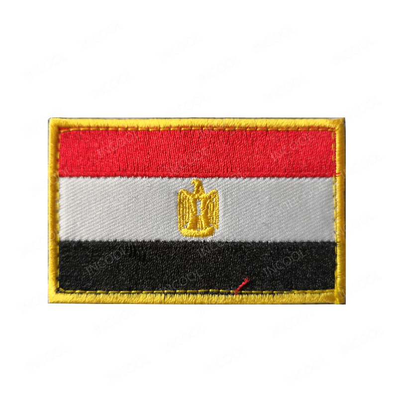 Egypt Flag PVC Rubber Patch Eg - Furoshiki Wrap Cloth avaliação e preço