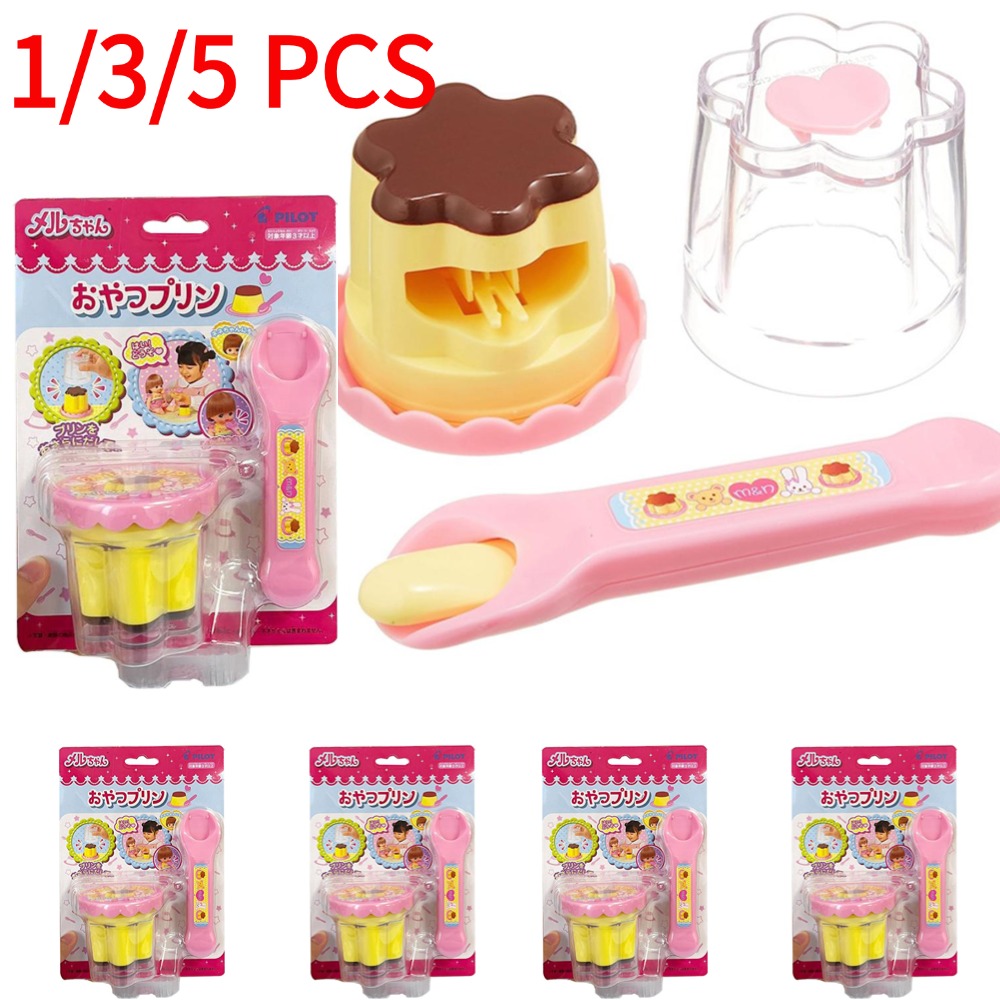 1/3/5PCS Pudding Set Food Feed - Japanese Lifestyle And Food avaliação e preço