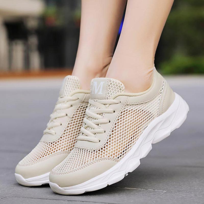 Summer Breathable Sneakers Wom - Japanese Mom Lifestyle avaliação e preço