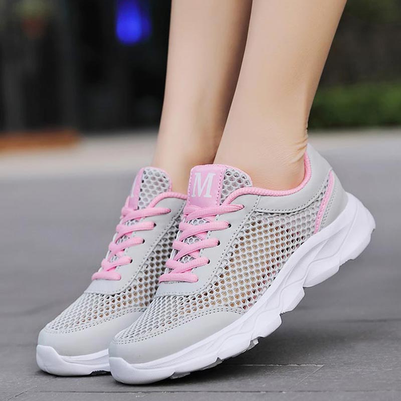 Summer Breathable Sneakers Wom - Japanese Mom Lifestyle avaliação e preço