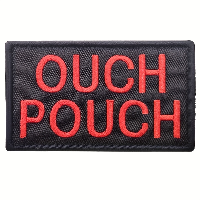 Ouch Pouch Embroidered Patch – - Furoshiki Wrap Cloth avaliação e preço