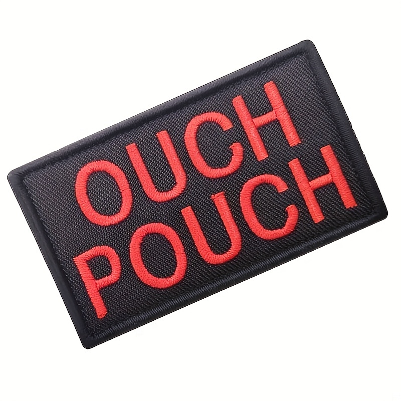 Ouch Pouch Embroidered Patch – - Furoshiki Wrap Cloth avaliação e preço