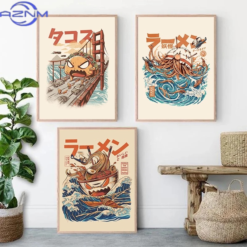 AZNM Japanese Kaijus Food Sush - Japanese Lifestyle And Food avaliação e preço