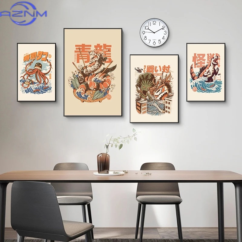 AZNM Japanese Kaijus Food Sush - Japanese Lifestyle And Food avaliação e preço
