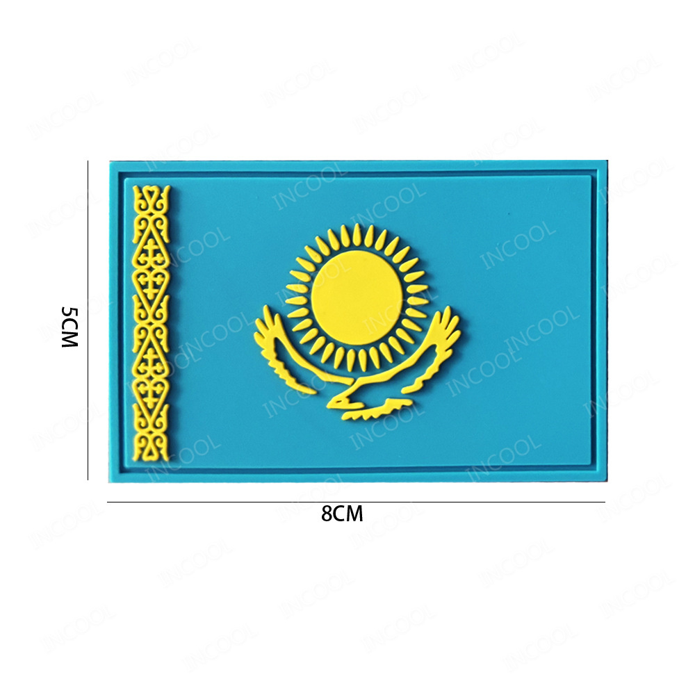 PVC Rubber Kazakhstan Flags Pa - Furoshiki Wrap Cloth avaliação e preço