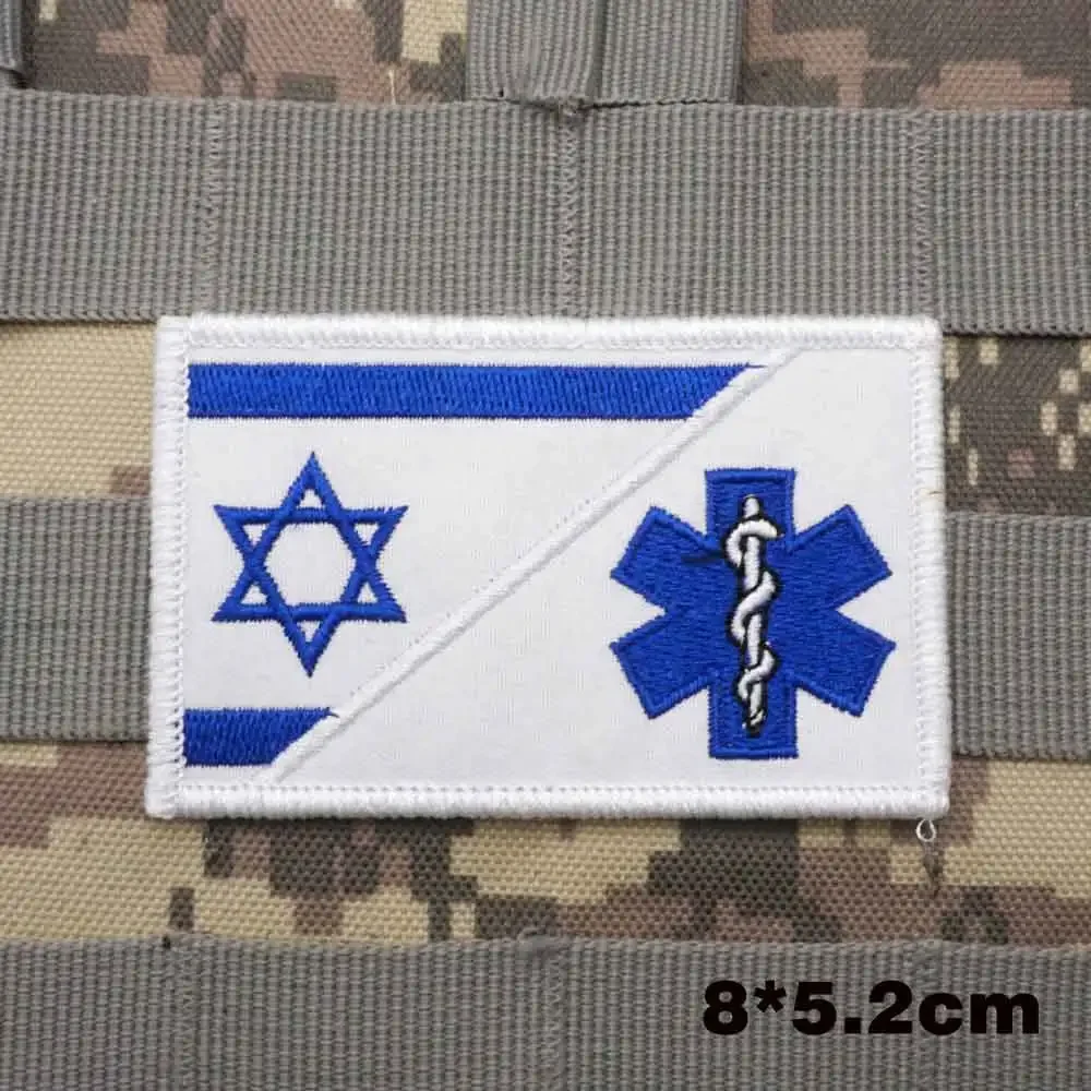 Israel Flag Embroidered Milita - Furoshiki Wrap Cloth avaliação e preço