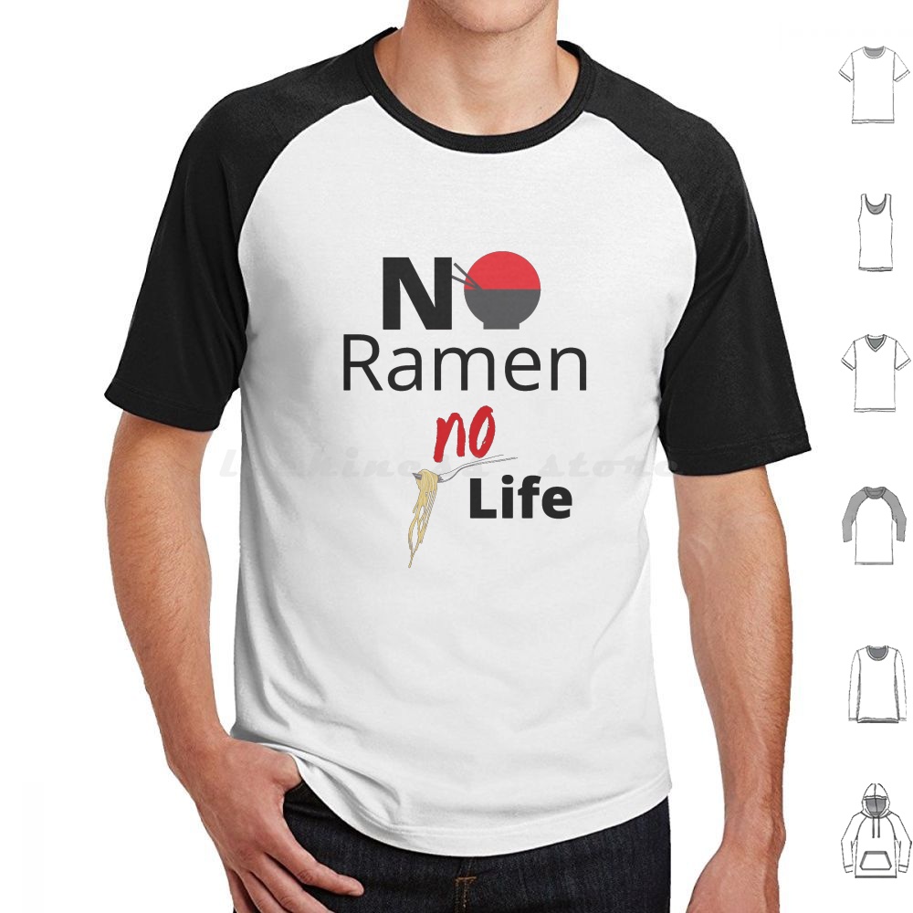No Ramen No Life T Shirt 6xl C - Japanese Lifestyle And Food avaliação e preço