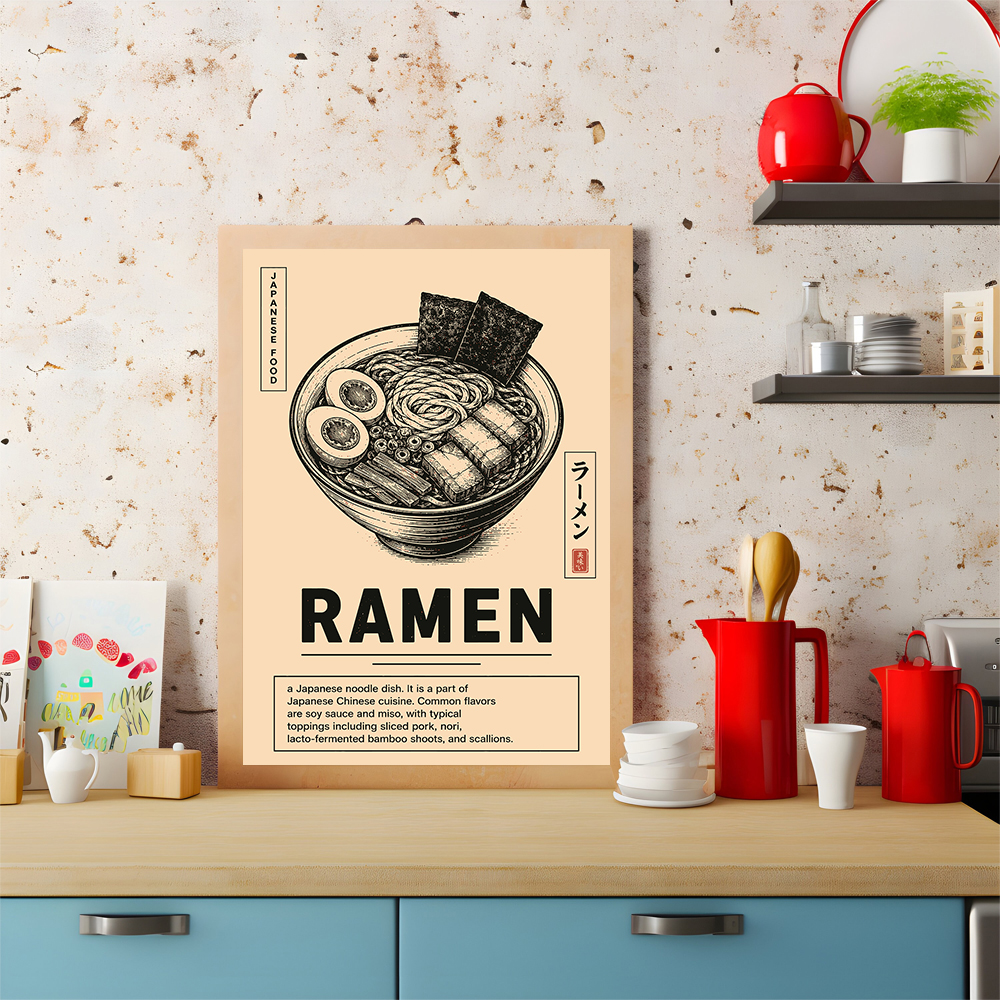 Japanese Street Food Poster Vi - Japanese Lifestyle And Food avaliação e preço