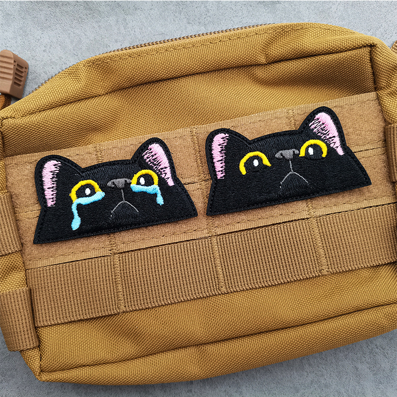 Cartoon Cat embroidery patch m - Furoshiki Wrap Cloth avaliação e preço