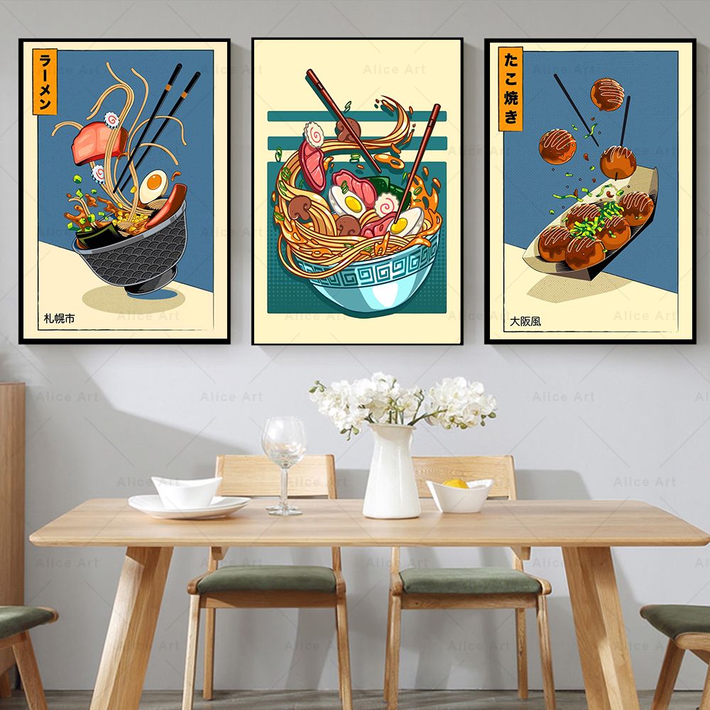 Japanese Style Poster Kitchen  - Japanese Lifestyle And Food avaliação e preço