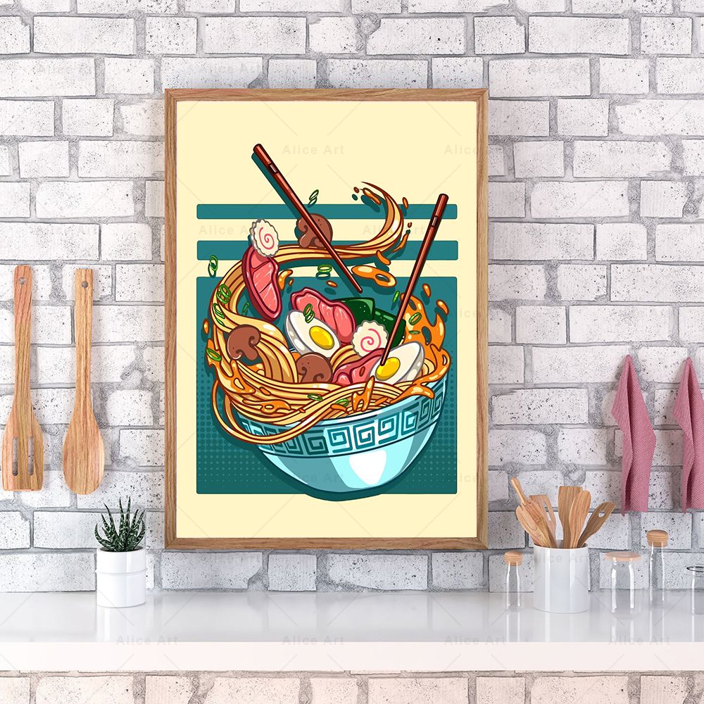 Japanese Style Poster Kitchen  - Japanese Lifestyle And Food avaliação e preço