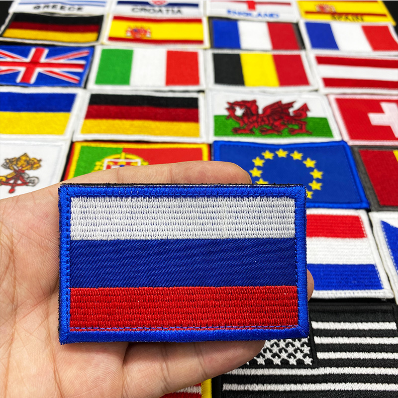 Country Flag Embroidered hook  - Furoshiki Wrap Cloth avaliação e preço