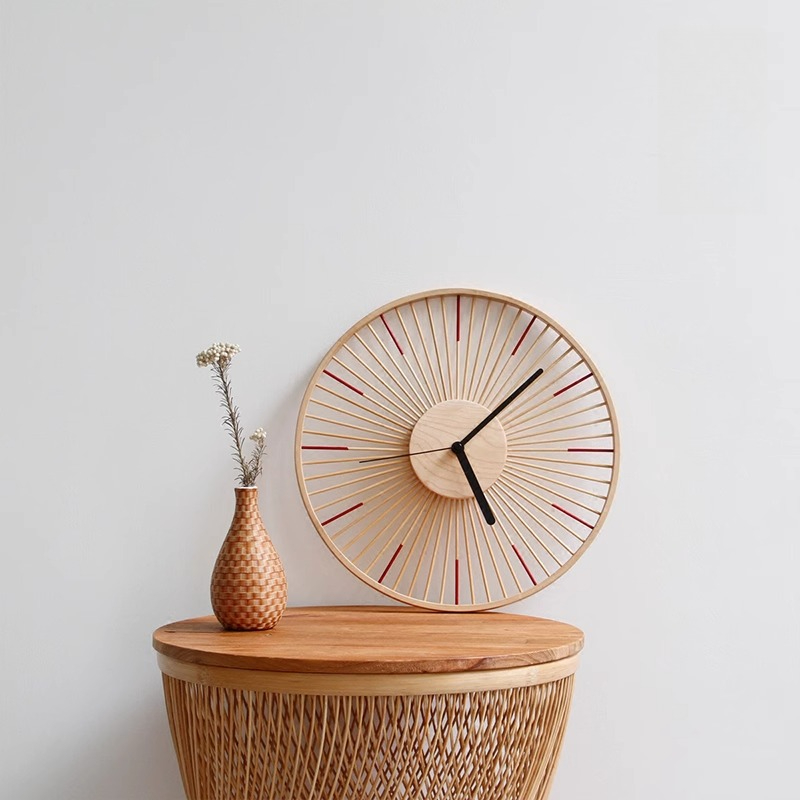 Japanese Simple Wall Clock Hig - Japanese Living Lifestyle avaliação e preço