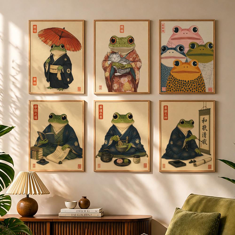 Cultural Japanese Frog Lifesty - Japanese Living Lifestyle avaliação e preço