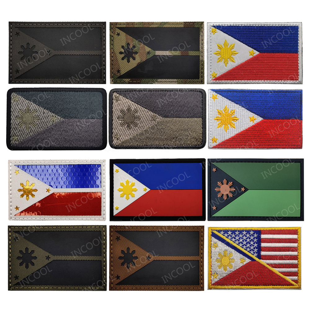 Philippines Flag Embroidered P - Furoshiki Wrap Cloth avaliação e preço